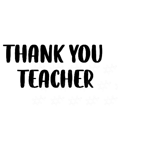 Thank You Teacher Apple