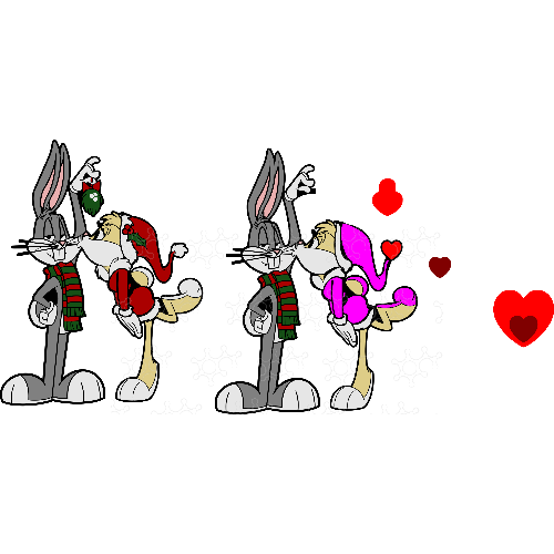san valentino kiss bugs bunny