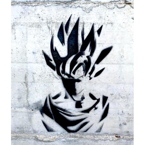 Stencil Goku (Dragon Ball)